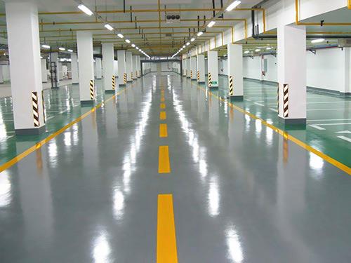 停车场停车位地坪