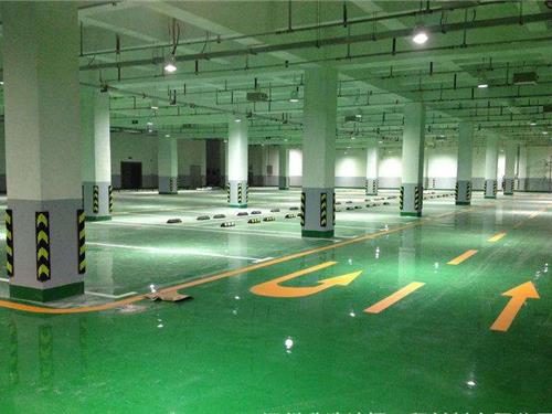 地下停车场地坪